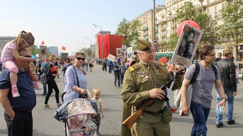 Большинство россиян считают День Победы общенациональным праздником