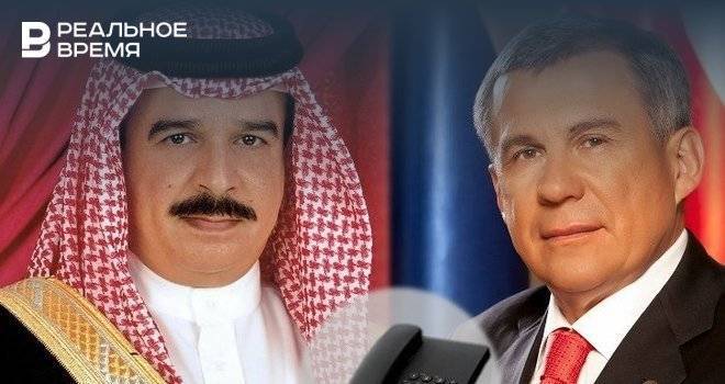 Рустам Минниханов провел телефонный разговор с королём Бахрейна Хамадом бен Иса Аль Халифой