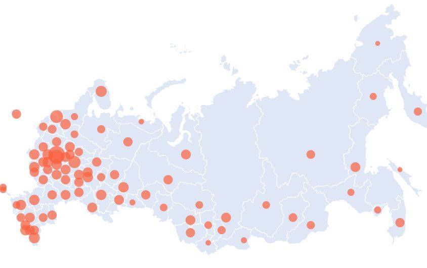 Количество больных коронавирусом в России на 8 мая