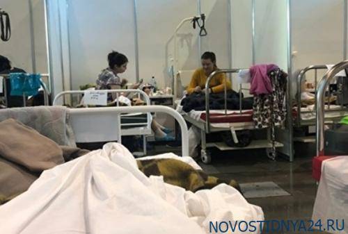 В сети распространяют рассказ пациентки о госпитале в Ленэкспо
