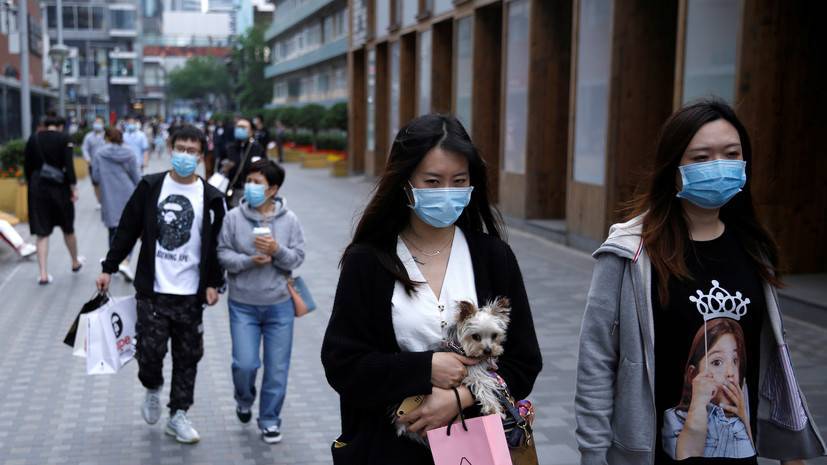 В Китае выявили один новый случай коронавируса за сутки