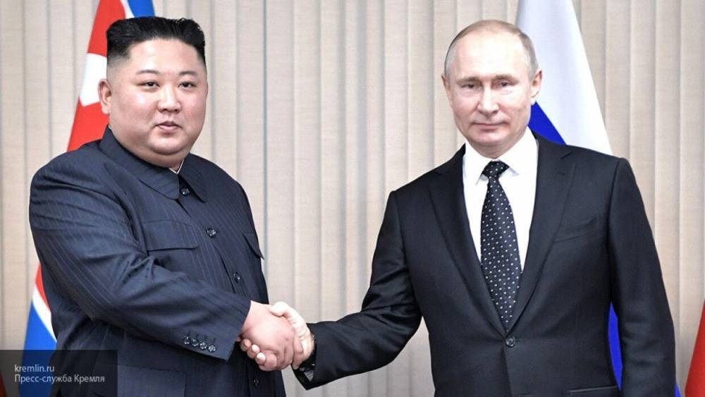 Ким Чен Ын обратился к Путину по случаю 75-летия Победы в ВОВ