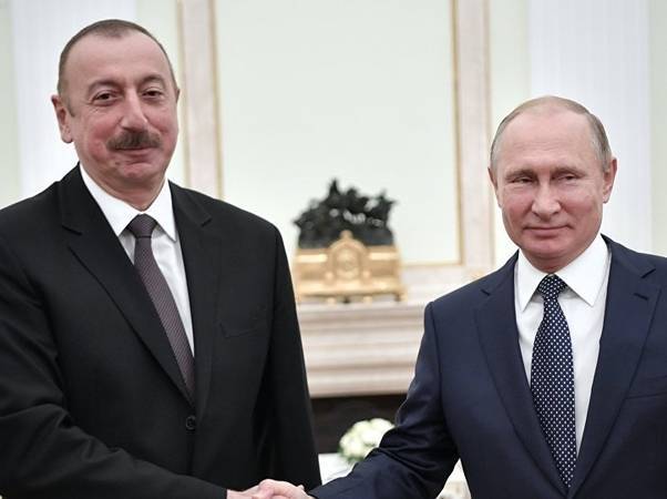 Алиев и Путин обсудили стратегическое партнерство