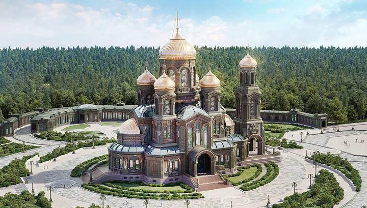 Главный храм Вооруженных сил России достроен