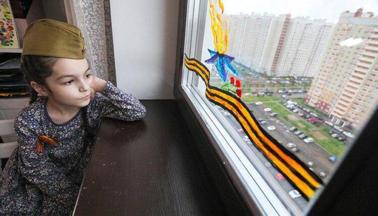 Большинство москвичей остались дома в День Победы
