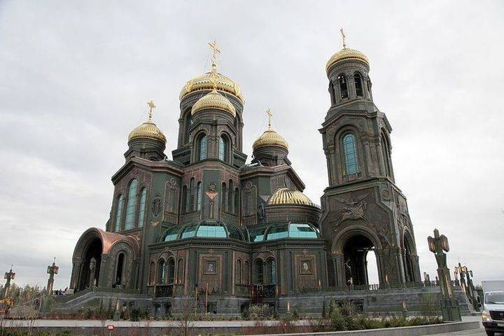 Минобороны сообщило о завершении строительства храма ВС России
