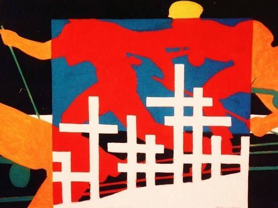 Художник-фронтовик Качаров рисовал пережитую бойню звонкими, ликующими красками
