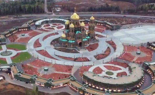 В подмосковном парке «Патриот» достроен главный храм Вооруженных сил России