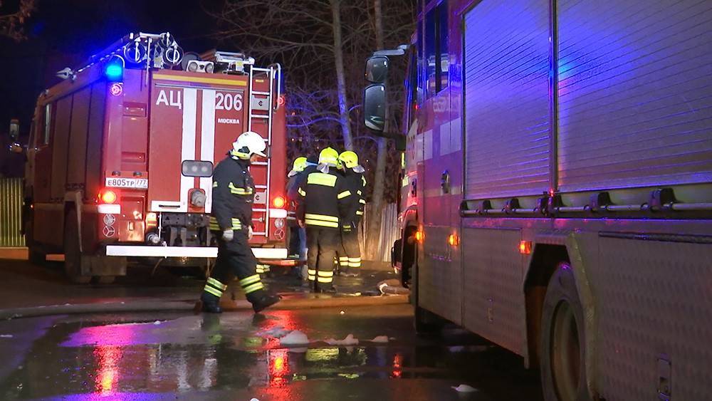 Пожар в московской больнице имени Спасокукоцкого потушен