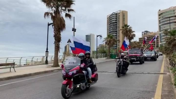 В Бейруте прошла совместная российско-ливанская акция в честь Дня Победы