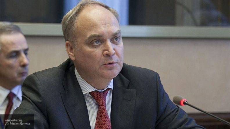 Посол РФ Антонов направил ноту протеста в Госдеп из-за инцидента с журналистом РИА новости