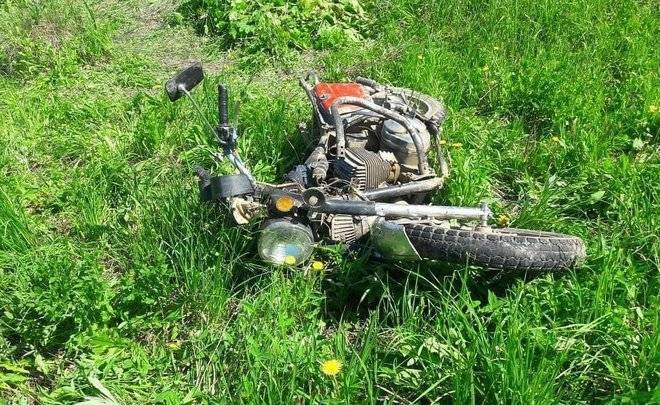 В Башкирии молодой парень разбился, управляя мотоциклом без прав
