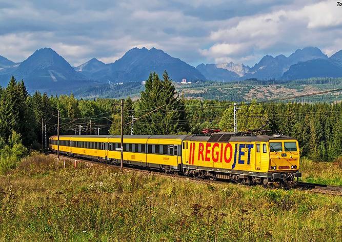 RegioJet запустит прямой поезд из Праги в Хорватию