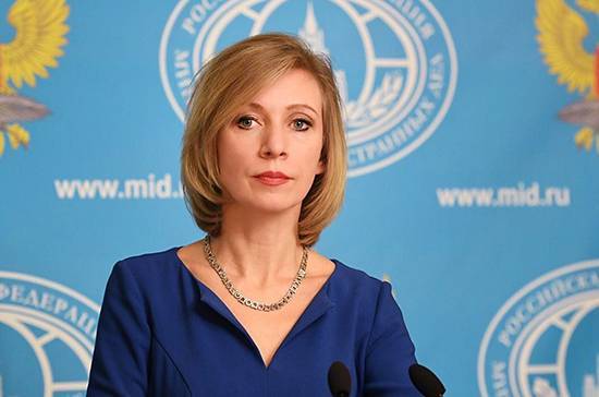 Захарова назвала грязной манипуляцией заявление о причастности России к протестам в США