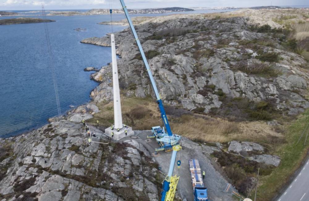 В Швеции появилась первая деревянная ветровая турбина