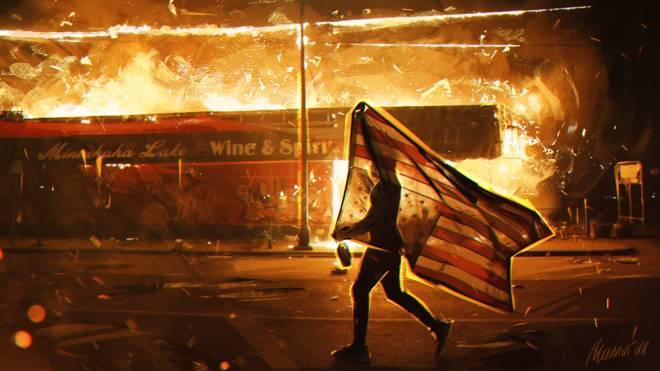 «Градус растет»: массовые беспорядки превратили США в раскаленный котел