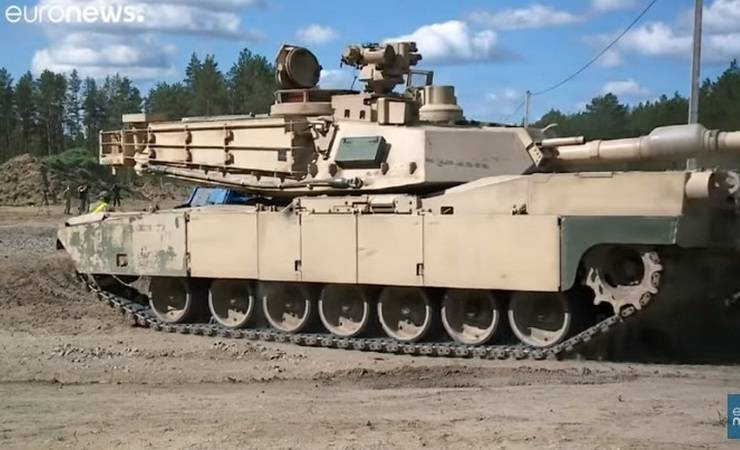 Американские танки, которые стояли на границе Литвы и Беларуси, отправляются в Техас
