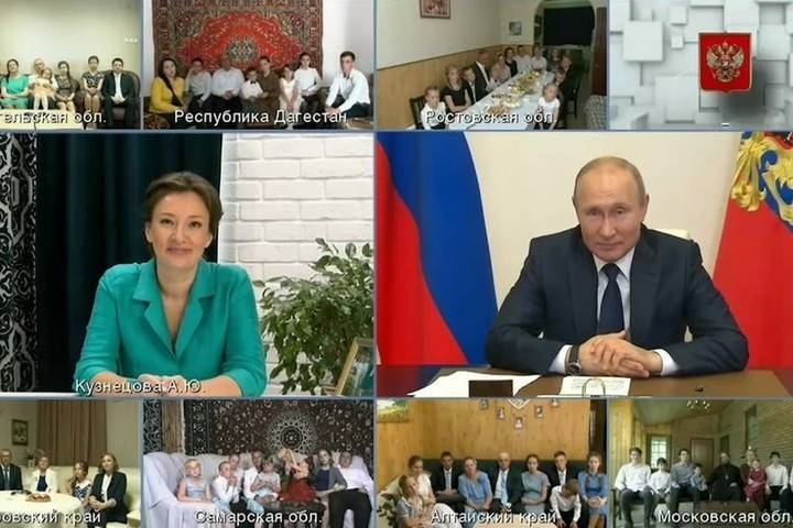 Путин поблагодарил участников школьного конкурса Большая перемена за добрые дела