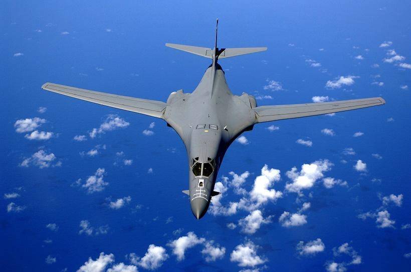 Генштаб: Полёты американских бомбардировщиков B-1B у границ РФ значительно участились за месяц