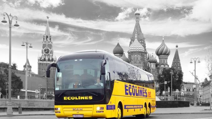 Ecolines возобновляет автобусы между Петербургом и Москвой с 25 июня