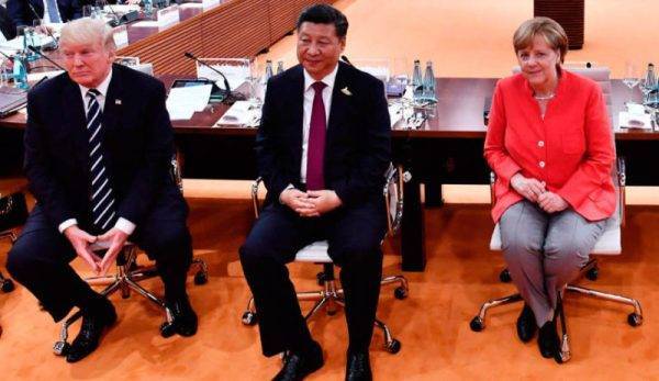 Германия напрашивается в посредники между США и Китаем, чтобы не было войны