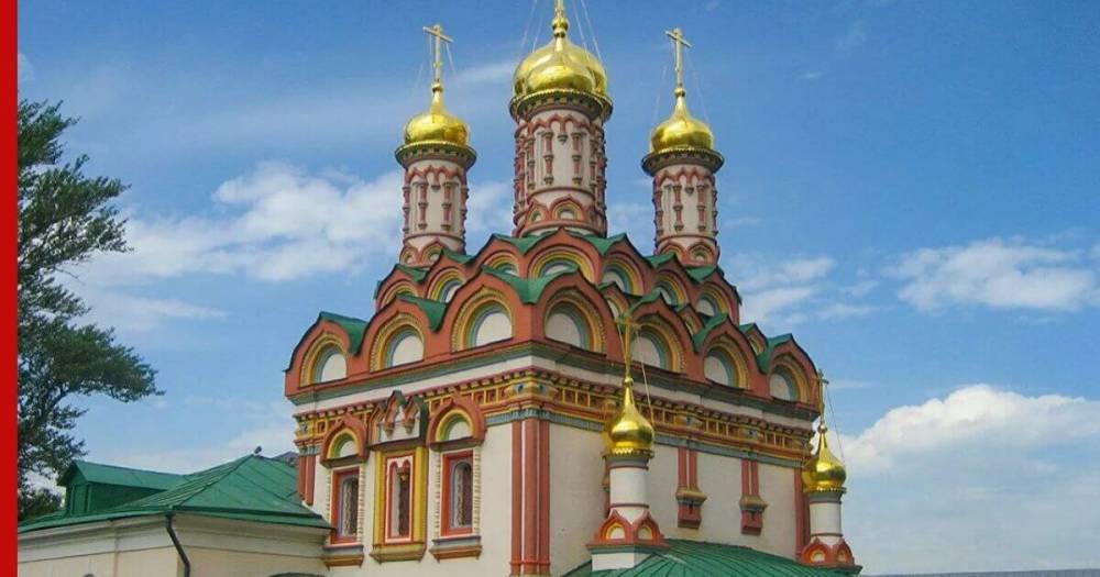 Названа дата открытия московских храмов