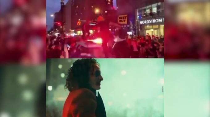 Мединский сравнил видео с беспорядками в США с фильмом "Джокер"