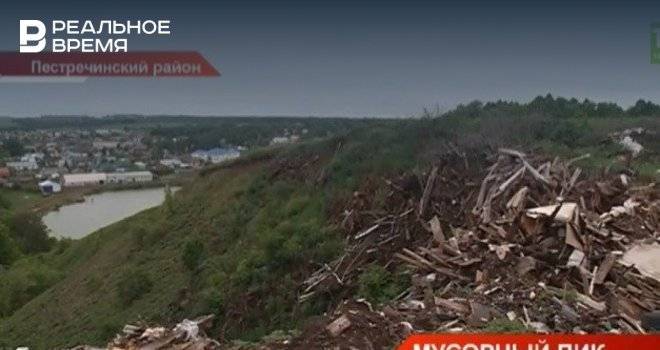 В селе Кощаково появилась незаконная свалка мусора — видео