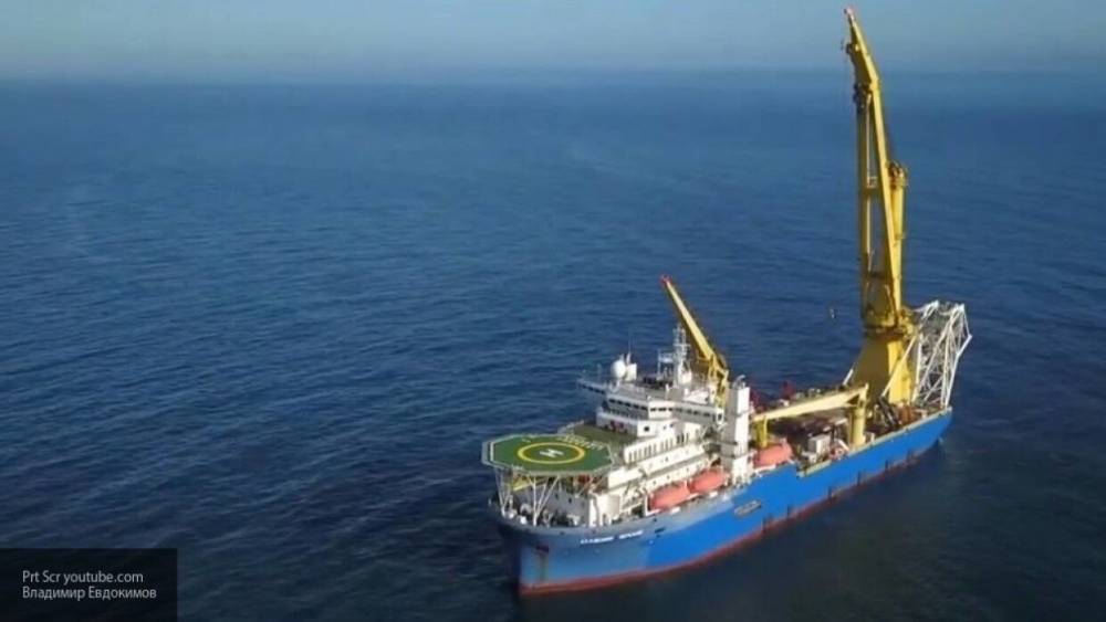 "Газпром" приобрел судно "Академик Черский", способное достроить "Северный поток — 2"