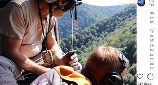 Туристка в тяжелом состоянии эвакуирована из гор в Сочи