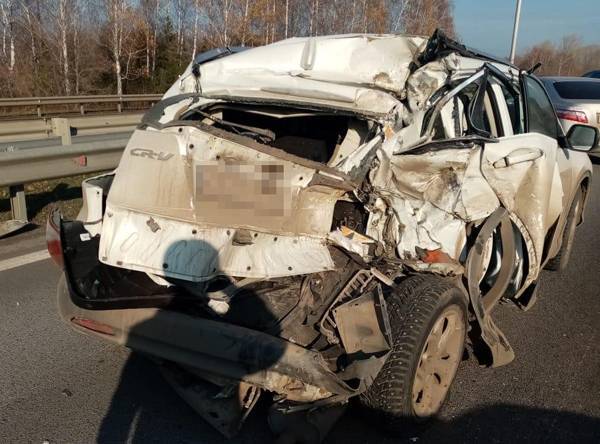 Массовая авария на трассе «Уфа — аэропорт»: появилось видео