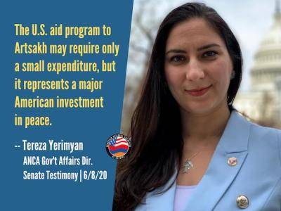 АНКА обратился в Сенат США с призывом расширить помощь Армении и Карабаху