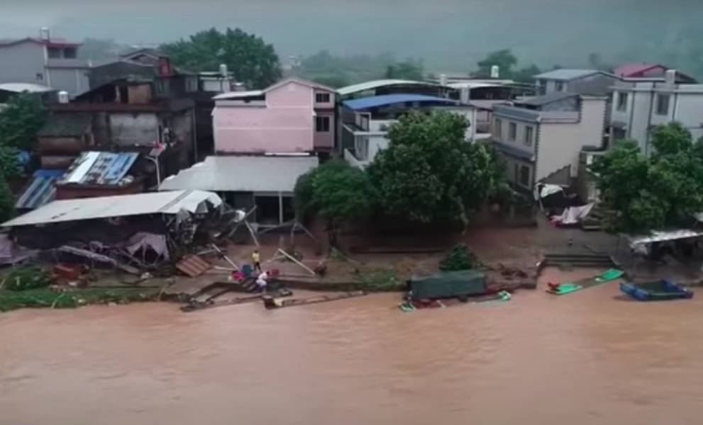 Из-за жуткого наводнения в Китае эвакуировали 228 тыс человек - Cursorinfo: главные новости Израиля