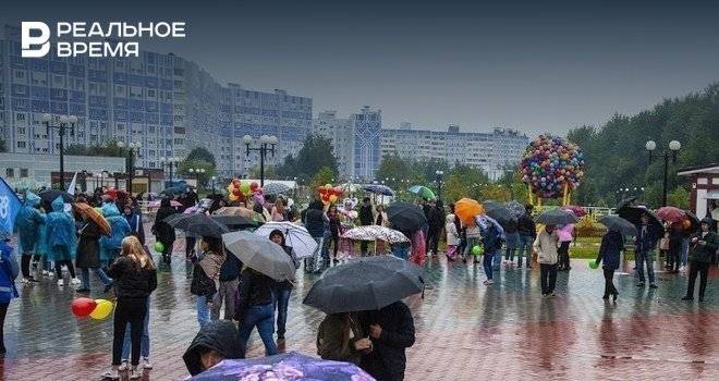 В Татарстане вновь предупредили о грозе с сильным ветром и граде