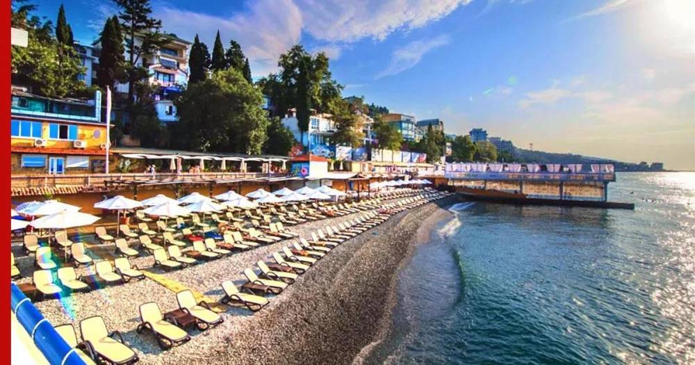 Власти Крыма объявили дату открытия пляжей