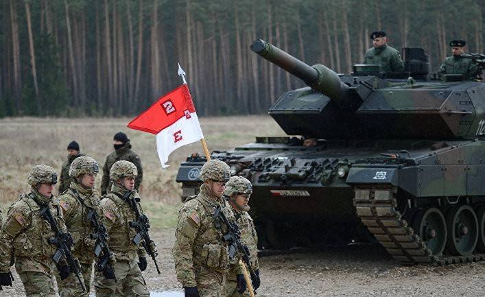 ARD: горсткой американских солдат в Польше Россию не испугать