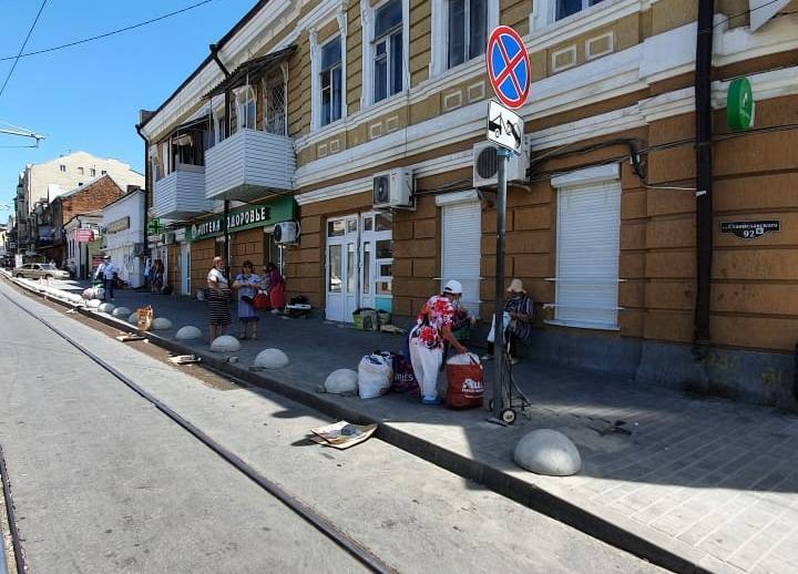 Администрация города: В Ростове ликвидировали стихийный рынок на Станиславского