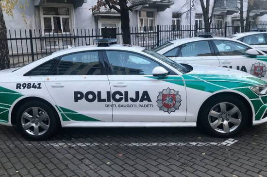 После акции в поддержку протестов в США литовская полиция начала досудебное расследование