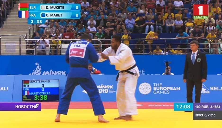 Даниэль Мукете завоевал золотую медаль по дзюдо на Всемирных военных играх в Китае