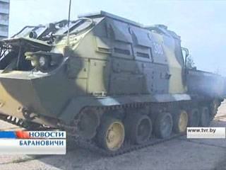 Колонна военной техники выдвинулась на российский полигон Ашулук