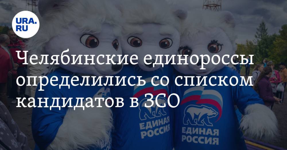 Челябинские единороссы определились со списком кандидатов в ЗСО