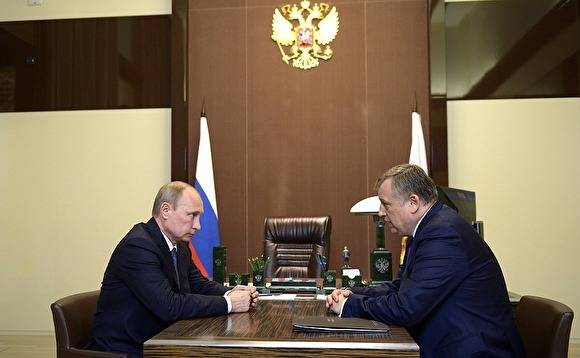 Путин поддержал инициативу губернатора Ленинградской области баллотироваться на новый срок