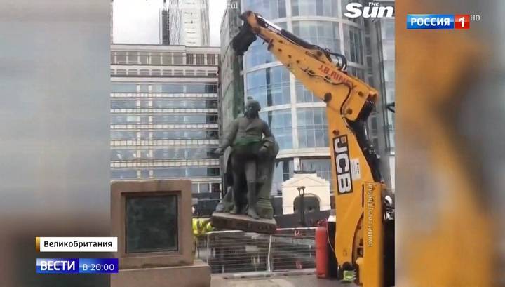 Подвесить на тросе: Лондон подхватил от США войну с памятниками