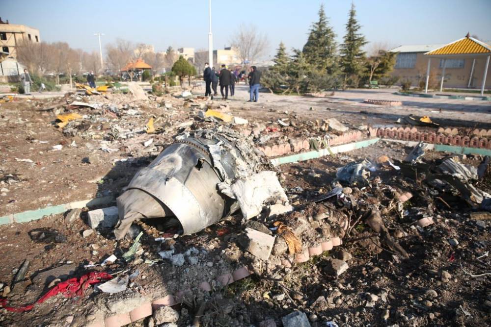 Сбитый самолет МАУ: Украина требует от Ирана немедленного возвращения "черных ящиков"