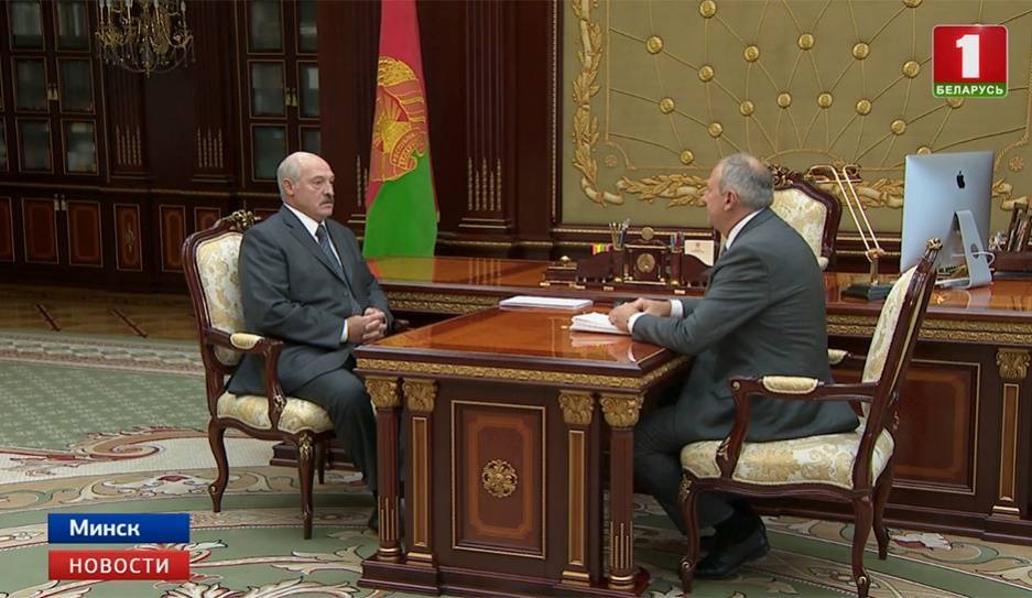 Первый доклад нового премьер-министра Президенту Беларуси