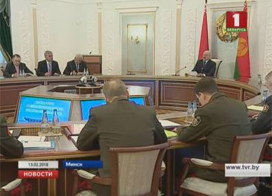 Во Дворце Независимости состоялось заседание Совета безопасности
