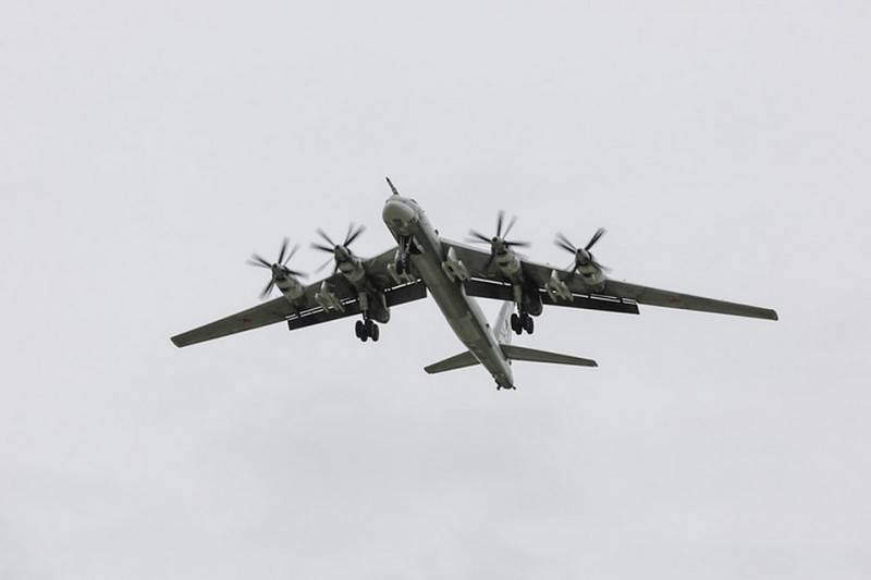 США подняли истребители для сопровождения ракетоносцев Ту-95мс в полете над Чукоткой