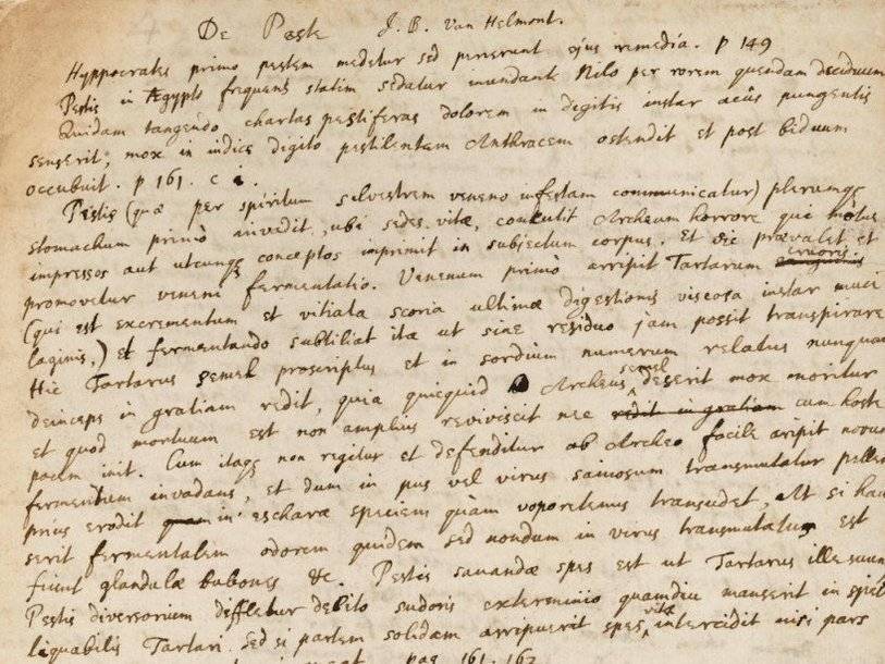 На аукционе продана неопубликованная рукопись Исаака Ньютона о чуме