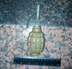 В ходе обыска в доме у жителя Башкирии под диваном обнаружили гранату