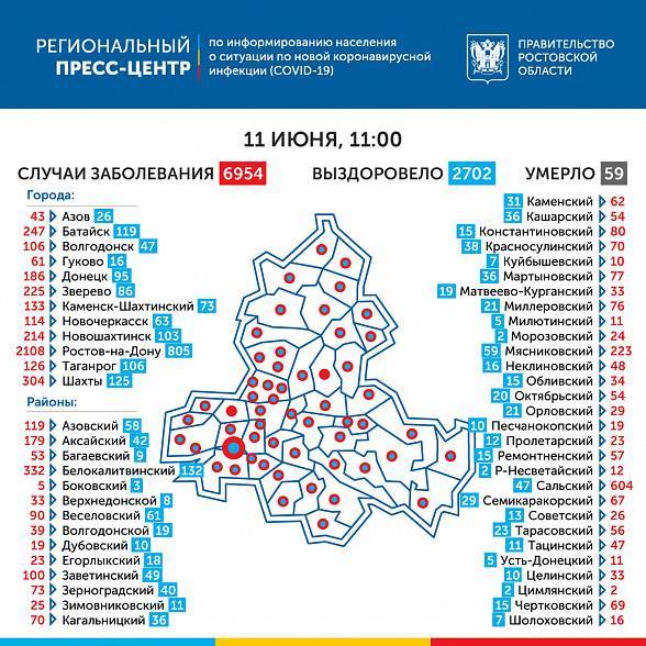 В Ростове выявили почти сотню новых зараженных: как за сутки распространился COVID-19 на территории Дона?
